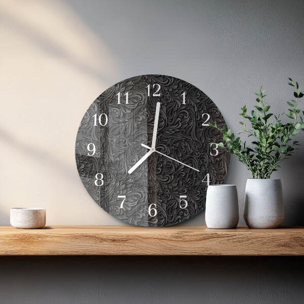 Round wall clock Pattern