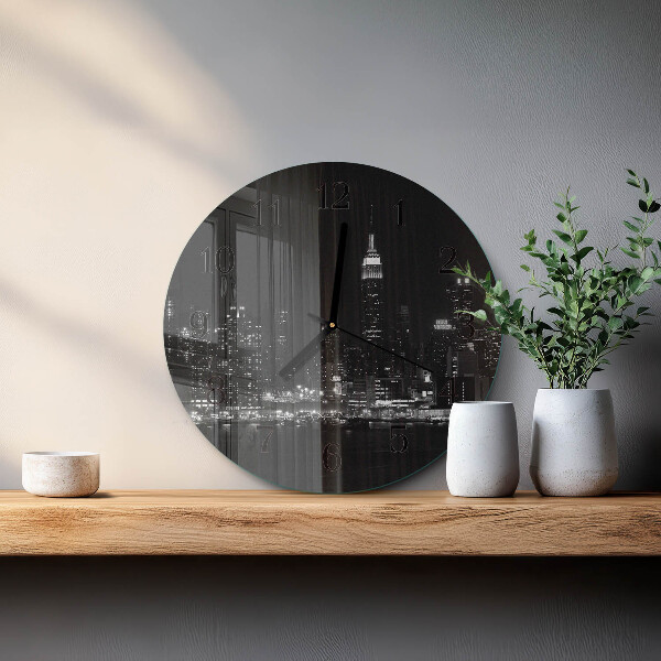 Round wall clock Horizon