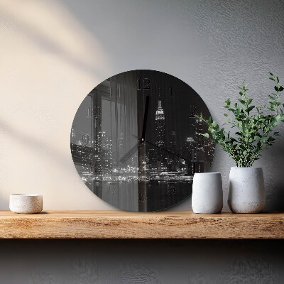 Round wall clock Horizon
