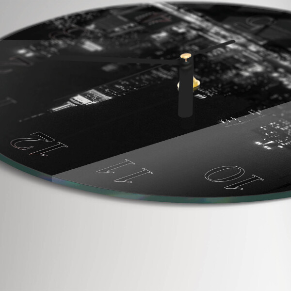 Round wall clock Horizon