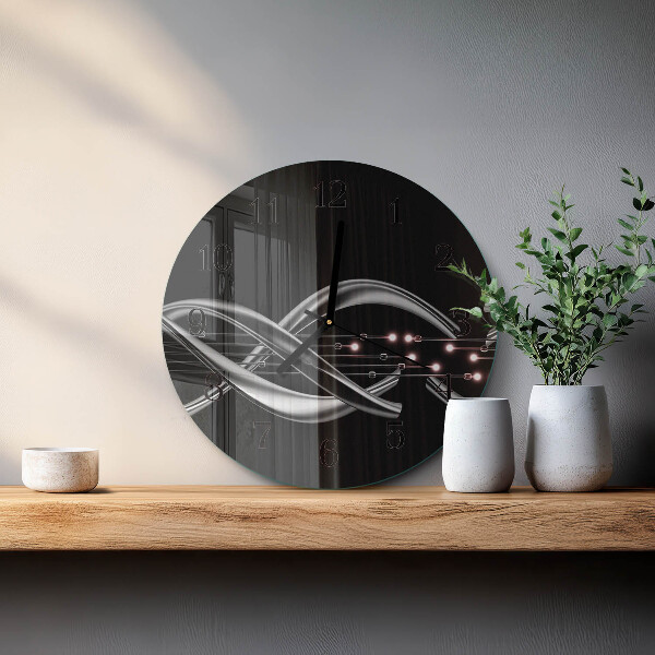 Round wall clock Abstraction