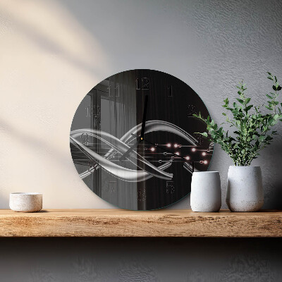 Round wall clock Abstraction