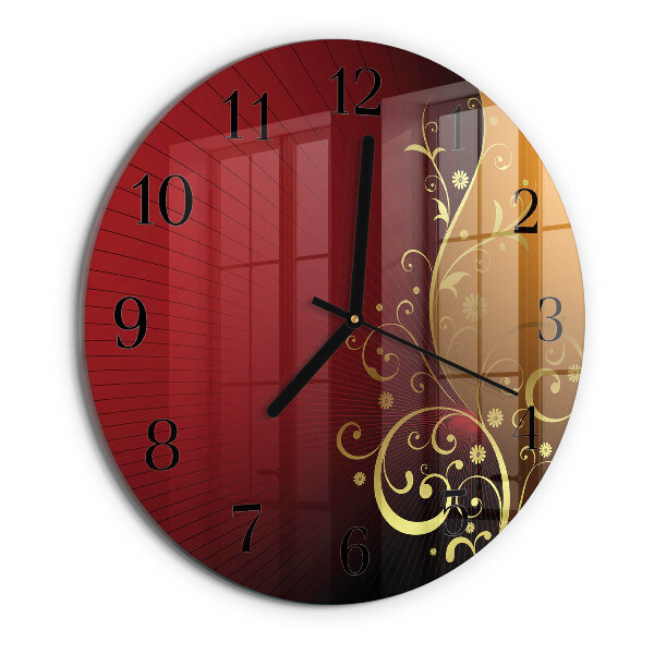 Round wall clock Abstraction