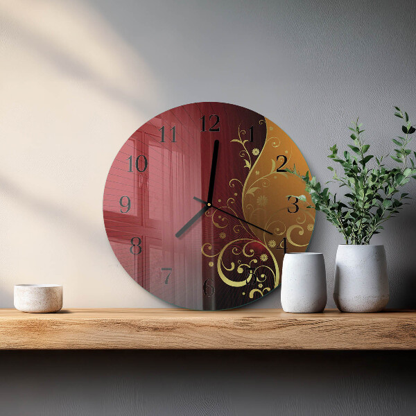 Round wall clock Abstraction