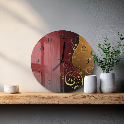 Round wall clock Abstraction