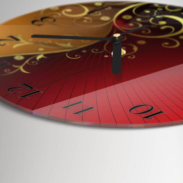 Round wall clock Abstraction
