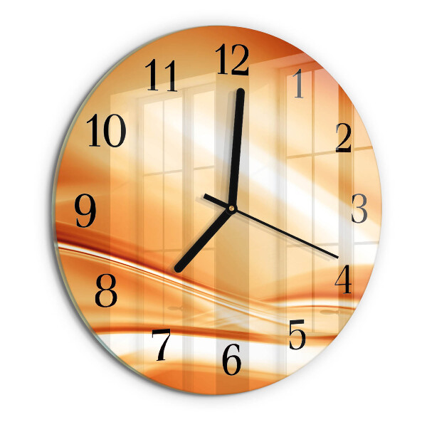 Round wall clock Abstraction