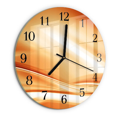 Round wall clock Abstraction