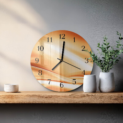 Round wall clock Abstraction