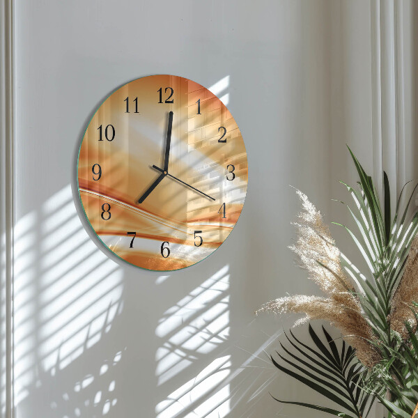Round wall clock Abstraction