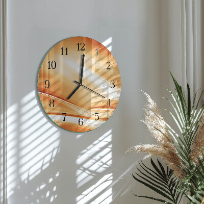 Round wall clock Abstraction