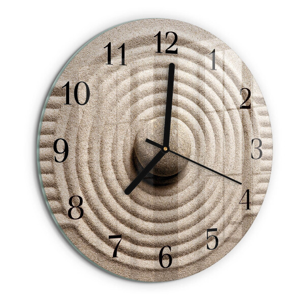 Round wall clock Stone