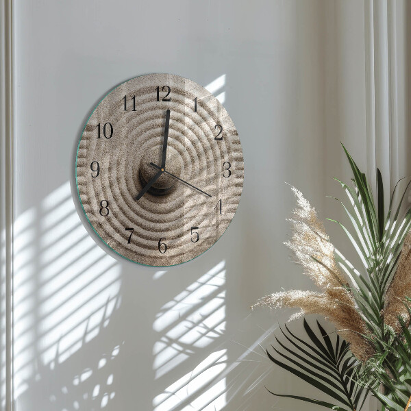 Round wall clock Stone