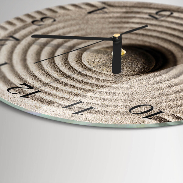 Round wall clock Stone