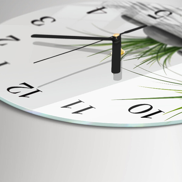 Round wall clock Stones