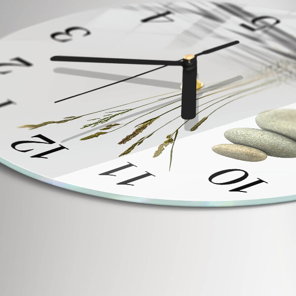 Round wall clock Stones