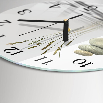 Round wall clock Stones