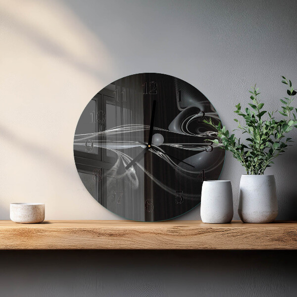 Round wall clock Abstraction