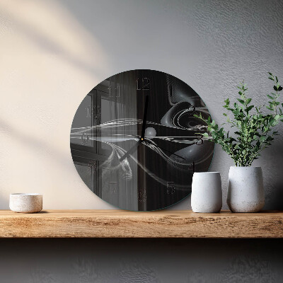 Round wall clock Abstraction