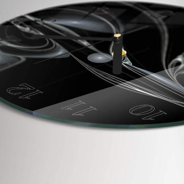 Round wall clock Abstraction