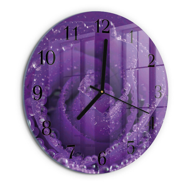Round wall clock Rose