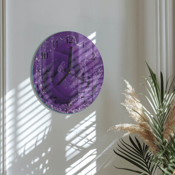 Round wall clock Rose