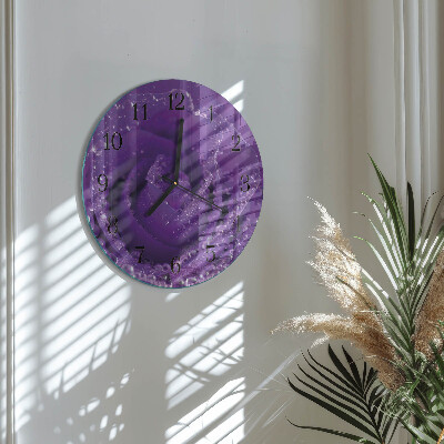 Round wall clock Rose