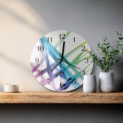 Round wall clock Abstraction