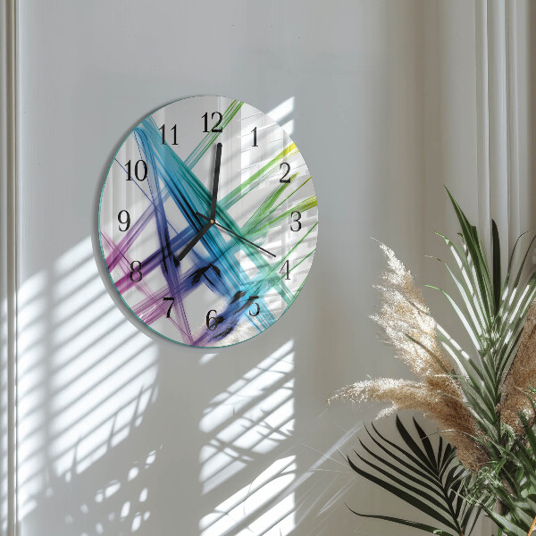 Round wall clock Abstraction