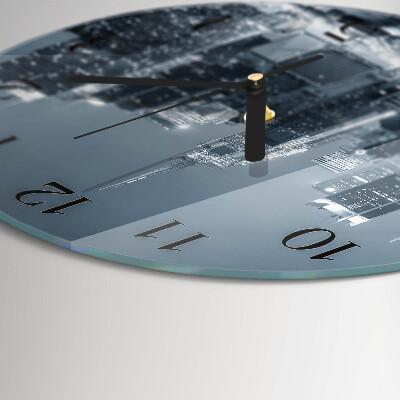 Round wall clock Horizon