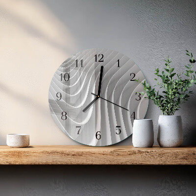 Round wall clock Abstraction