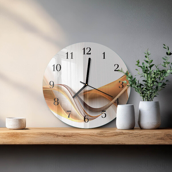 Round wall clock Abstraction