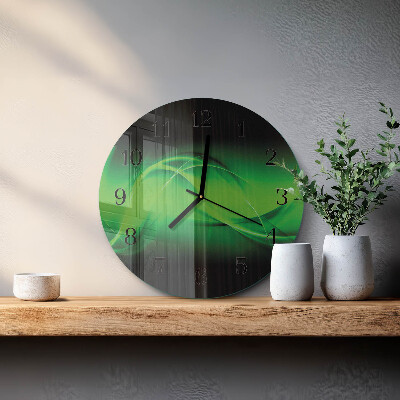 Round wall clock Abstraction