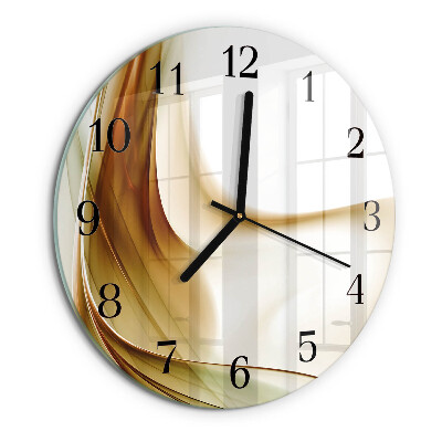Round wall clock Abstraction