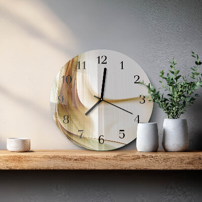 Round wall clock Abstraction