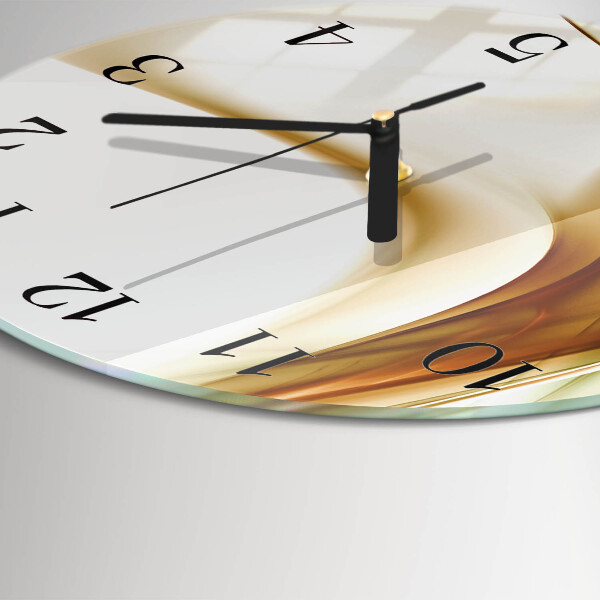 Round wall clock Abstraction