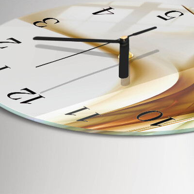 Round wall clock Abstraction