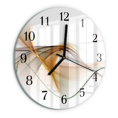 Round wall clock Abstraction