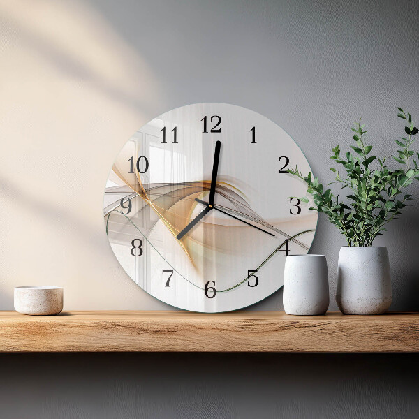 Round wall clock Abstraction