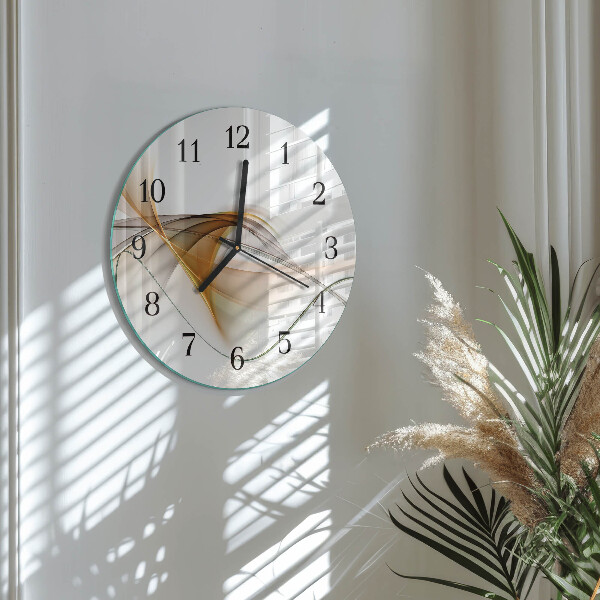 Round wall clock Abstraction