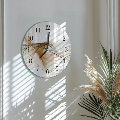 Round wall clock Abstraction