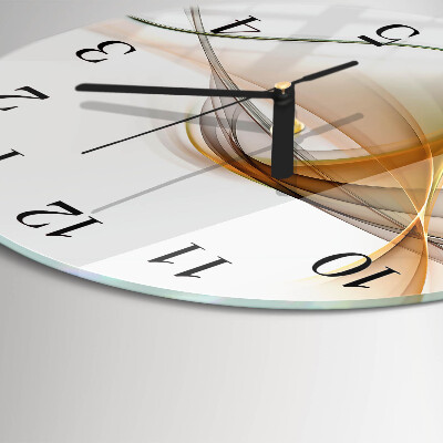 Round wall clock Abstraction