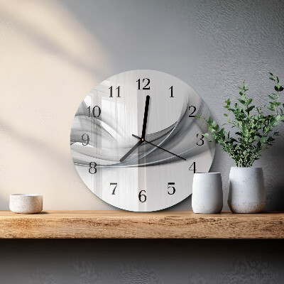 Round wall clock Abstraction