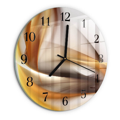 Round wall clock Abstraction