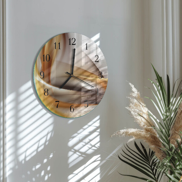 Round wall clock Abstraction
