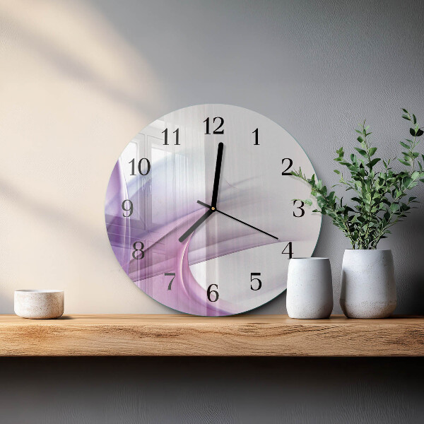Round wall clock Abstraction