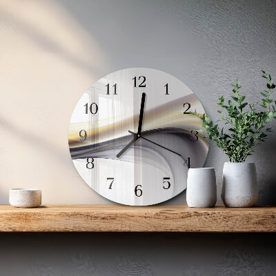 Round wall clock Abstraction