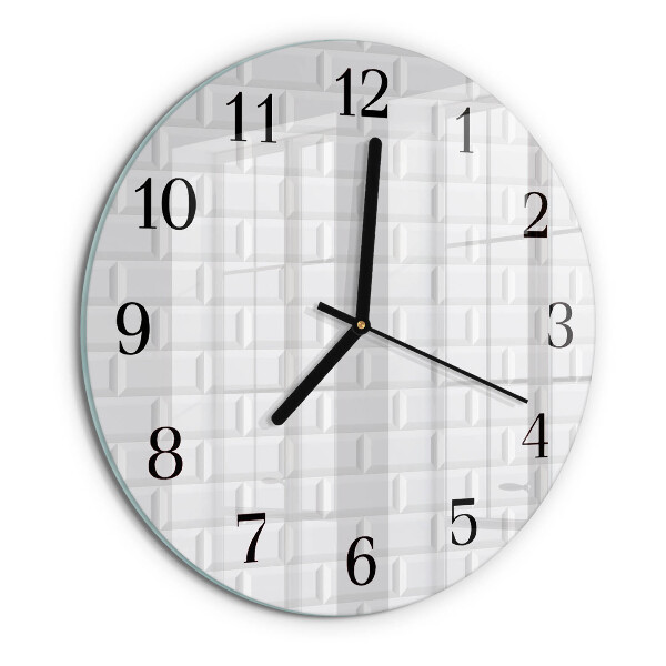Round wall clock Brick
