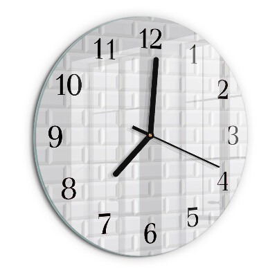 Round wall clock Brick