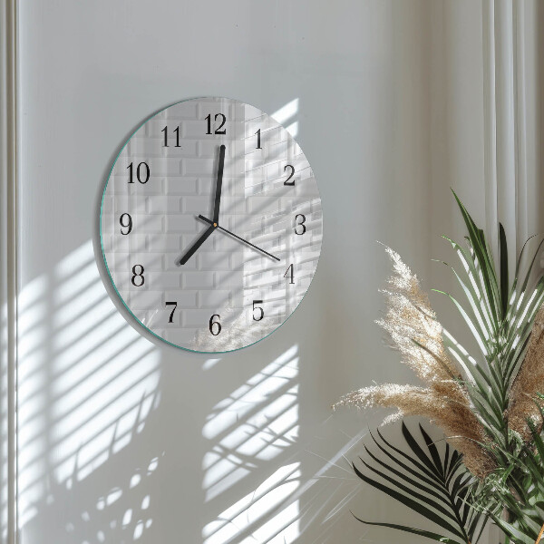 Round wall clock Brick